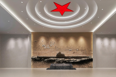 某部隊(duì)文化展廳設(shè)計(jì)
