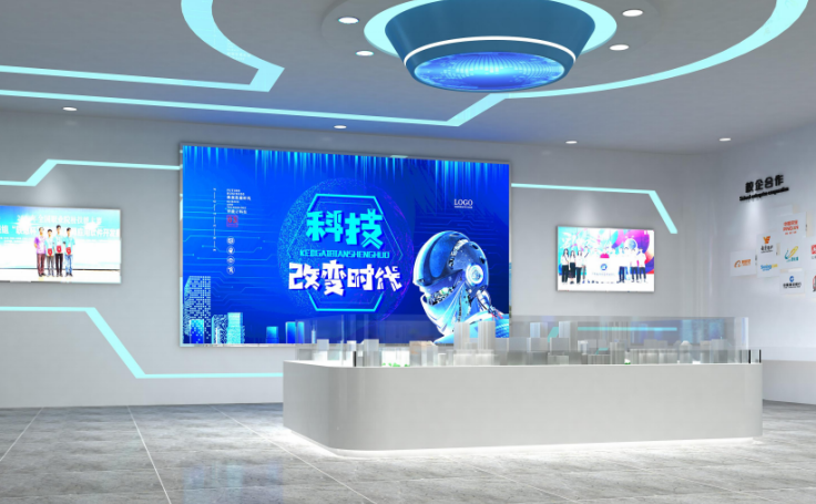 學(xué)校實(shí)訓(xùn)教育基地智慧展廳設(shè)計(jì)案例